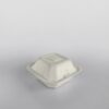 Compostable Bagasse 6'' Hamburger Clamshell
