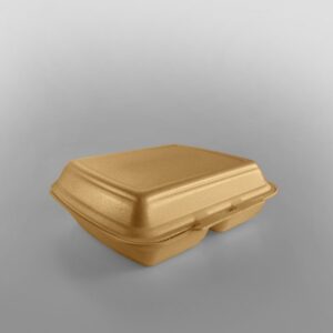 100 x HB9 HP2 General Purpose Foam/Polystyrene Food Box Jackets Burger Chips 