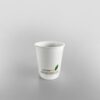Compostable Coffee Cup Double Wall White