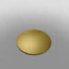 Cake Card Gold Double Thick