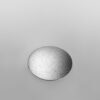 Cake Card Silver Round Single Thick