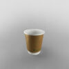 Compostable Coffee Cup Double Wall Kraft