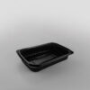 Somoplast Black Rectangular Microwavable Take Away Container