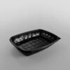 Somoplast Extra Large Black Microwavable Take Away Container