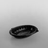 Somoplast Oval Black Microwavable Take Away Container