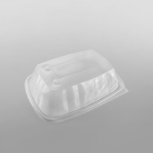 Somoplast Microwavable Lid For Extra Large Black Microwavable Take Away Container