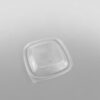 Somoplast Square Black Microwave Container Lid