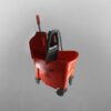 25 Litres Bucket & Wringer Mopping Combo [Red]