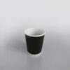 Ripple Black Paper Cup Hot