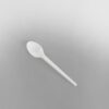 Plastic [154BAG] White Coffee Spoons