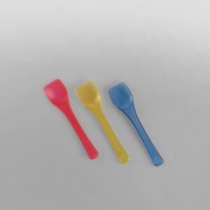 Plastic Gelato Ice Cream Spoons