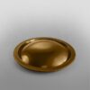 Plastic Gold Domed Presentation Plates [290 x 290 x 35 inner]