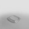 Sabert RPET LID To Fit Small Square Pulp Bowl