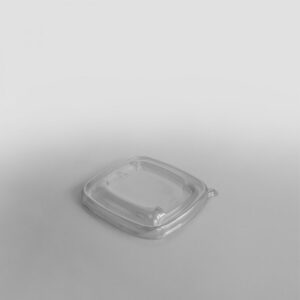 Sabert RPET LID To Fit Small Square Pulp Bowl