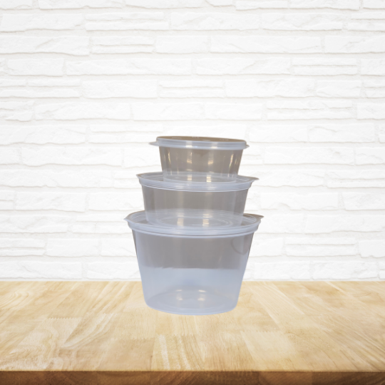 Hinged Sauce Container