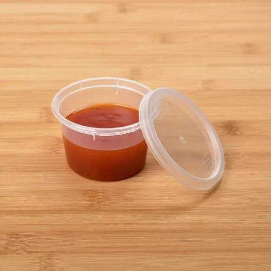 SAUCE CONTAINER WITH SEPERATE LID/SATCO/STANDARD