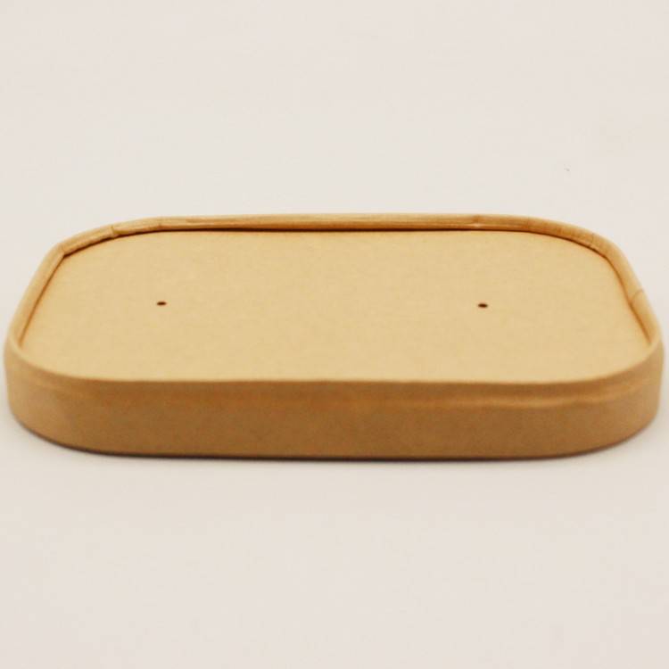 Kraft Containers Rectangular Lid