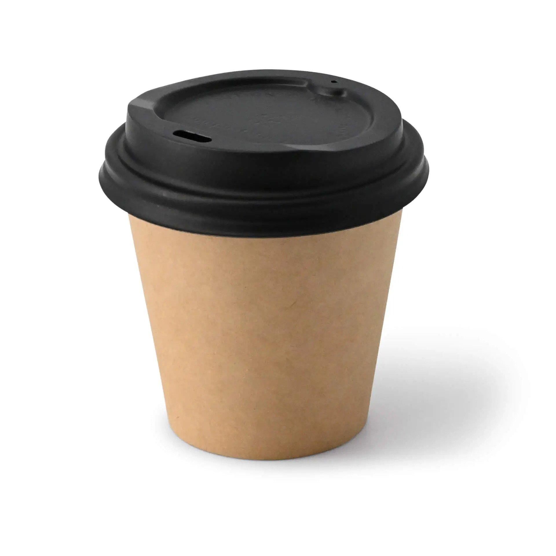 Single Wall Paper Cup With Lid