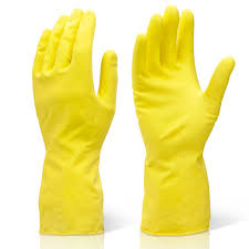 Yellow Rubber Gloves