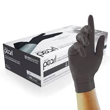 Nitrile Black Gloves