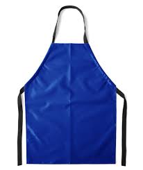 PVC Apron Blue